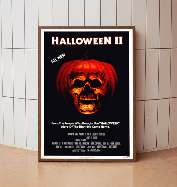Halloween II (1981)Movie  Poster, Room Decor, Home Decor, Art Poster for GiftDS54