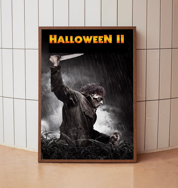 Halloween II (2009)Movie  Poster, Room Decor, Home Decor, Art Poster for GiftDS08