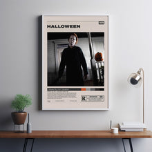 Halloween Poster, John Carpenter, Minimalist Movie Poster