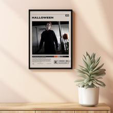 Halloween Poster, John Carpenter, Minimalist Movie Poster, Vintage Retro Art