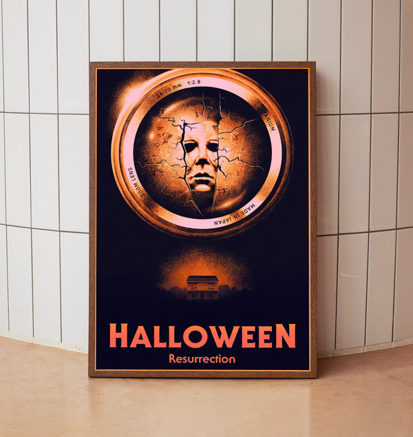 Halloween Resurrection (2002)Movie  Poster, Room Decor, Home Decor, Art Poster for GiftDS03