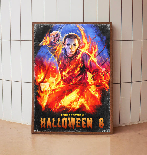 Halloween Resurrection (2002)Movie  Poster, Room Decor, Home Decor, Art Poster for GiftDS29