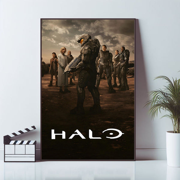 Halo Movie Poster, Wall Art Prints, Canvas Material Gift, High quality Canvas print, Home Decor, Keepsake 1701355437