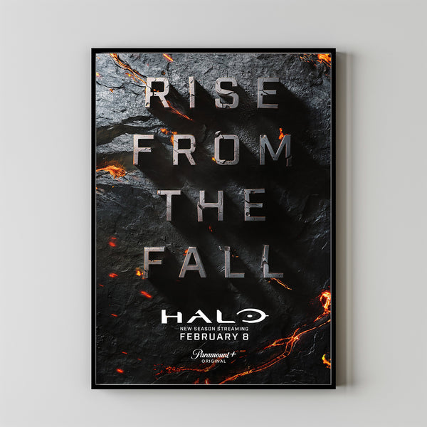 Halo Season 2 Poster 2024 FilmRoom Decor Wall ArtPoster GiftCanvas prints 10