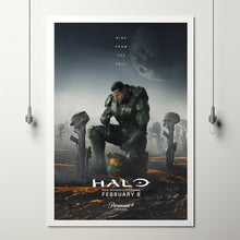 Halo Season 2 Poster 2024 FilmRoom Decor Wall ArtPoster GiftCanvas prints 2