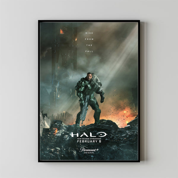 Halo Season 2 Poster 2024 FilmRoom Decor Wall ArtPoster GiftCanvas prints 4
