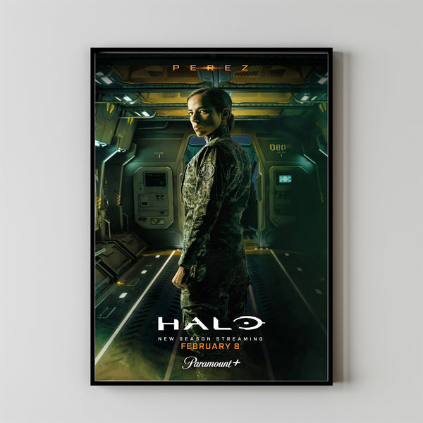 Halo Season 2 Poster 2024 FilmRoom Decor Wall ArtPoster GiftCanvas prints 7