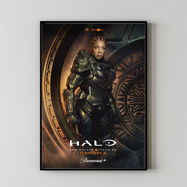 Halo Season 2 Poster 2024 FilmRoom Decor Wall ArtPoster GiftCanvas prints 8
