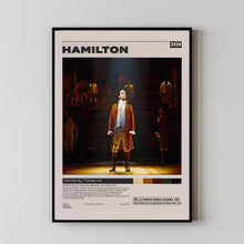Hamilton Poster, Thomas Kail, Minimalist Movie Poster