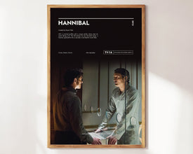 Hannibal Poster  Art Print  Movie Posters  TV Posters  Gift for Movie lovers 1302117187