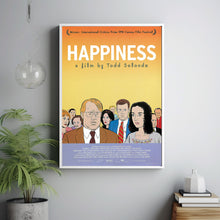 Happiness Movie Poster Print, Canvas Wall Art, Room Decor, Movie Art