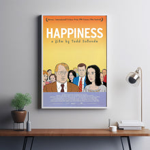 Happiness Movie Poster Print, Canvas Wall Art, Room Decor, Movie Art