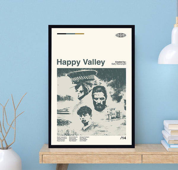 Happy Valley Movie, Happy Valley Poster, Wall Art Print, Minimalist Movie, Modern Vintage, Minimalist Poster, Vintage Poster, Mom Gifts 1688906792