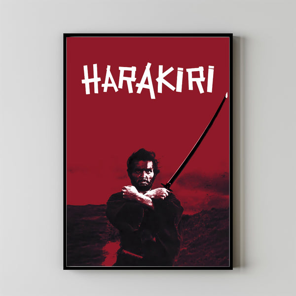 Harakiri (1962) Poster Art Print Movie Posters Gift for Movie lovers 1