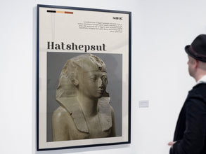 Hatshepsut Poster Wall Art  Poster  Art Gift Quote Portrait Egypt Pyramids Vintage Pharaoh Great Royal Wife 1561390140