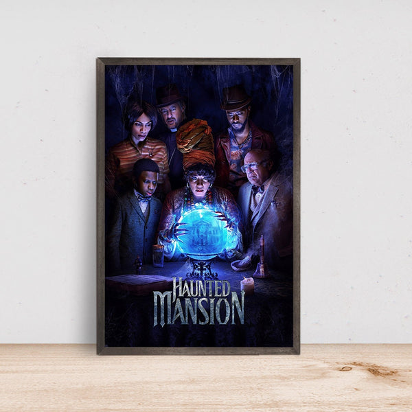 Haunted Mansion Movie Poster - Room Decor Wall Art - Canvas Fabric Print - Poster Gift 1525143118