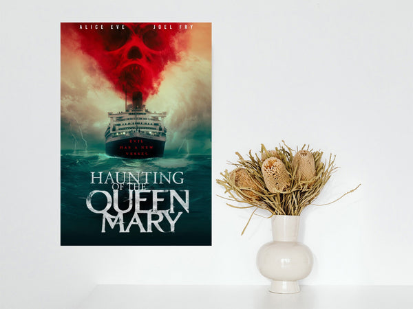 Haunting of the Queen Mary Movie Poster 2023 Movie  Poster Gift  Bedroom Dormitory Wall Decoration 1631318952