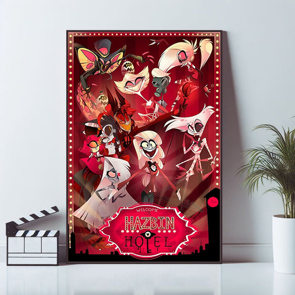 Hazbin Hotel Movie Poster, Art Poster, Wall Art Prints, Canvas Material Gift, High quality Canvas print, Home Decor, Keepsake 1688316830