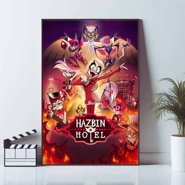 Hazbin Hotel Movie Poster, Wall Art Prints, Canvas Material Gift, High quality Canvas art print, Home Decor, Keepsake 1655807708