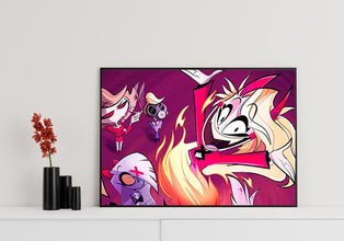 Hazbin Hotel Movie Poster, Wall Art Prints, Canvas Material Gift, High quality Canvas art print, Home Decor, Keepsake 1671908027