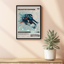 Heartstopper Poster, Alice Oseman, Minimalist Tv Series, Vintage Retro Art