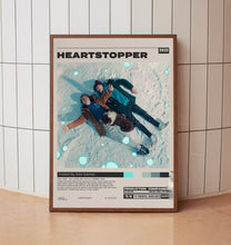 Heartstopper Poster, Alice Oseman, Minimalist Tv Series, Vintage Retro Art