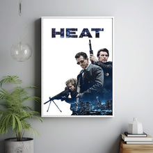 Heat Movie Poster,Film Fan Collectibles,Vintage Movie Poster,Home Decor,Wall Art,Poster Gifts