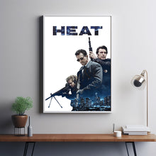 Heat Movie Poster,Film Fan Collectibles,Vintage Movie Poster,Home Decor,Wall Art,Poster Gifts
