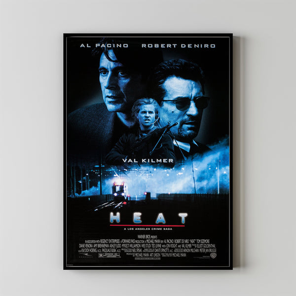 Heat Movie Poster,Film Fan Collectibles,Vintage Movie Poster,Home Decor,Wall Art,Poster Gifts 1