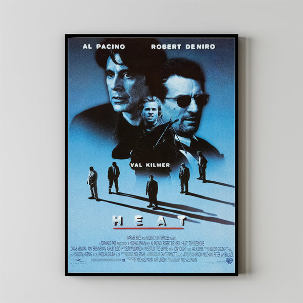 Heat Movie Poster,Film Fan Collectibles,Vintage Movie Poster,Home Decor,Wall Art,Poster Gifts 7