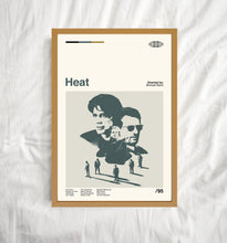 Heat Movie Poster, Michael Mann, Retro Movie Poster, Wall Art Print, Minimalist Movie, Modern Vintage, Minimalist Poster, Birthday Gifts 1688907814