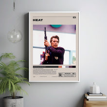 Heat Poster,Michael Mann, Minimalist Tv Series, Tv Series