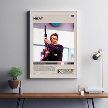 Heat Poster,Michael Mann, Minimalist Tv Series, Tv Series