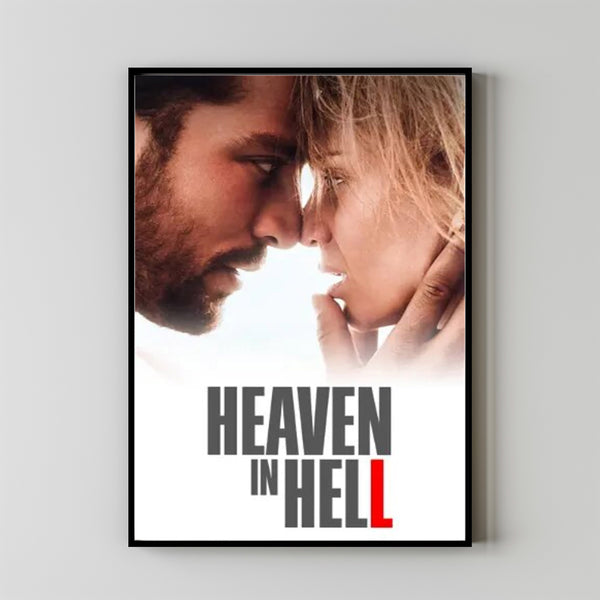 Heaven in Hell Movie Poster Print, Canvas Wall Art, Room Decor, Movie Art, Gifts for HimHer, Wall Art Print, Vintage Film Art