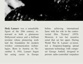Hedy Lamarr Wall Art Poster Poster Hedy Lamarr Actress  Black White Poster  Poster  Art Gift 1702510097