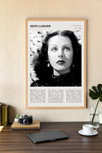 Hedy Lamarr Wall Art Poster Poster Hedy Lamarr Actress  Black White Poster  Poster  Art Gift 1702510097