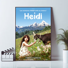 Heidi Movie Poster, Art Poster, Home Decor, Canvas Material Gift,  Live Room Wall Art, High Quality Reproduction, Keepsake 1627076661