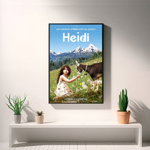 Heidi Movie Poster, Art Poster, Home Decor, Canvas Material Gift,  Live Room Wall Art, High Quality Reproduction, Keepsake 1627076661
