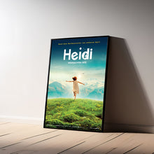 Heidi Movie Poster, Art Poster, Home Decor, Canvas Material Gift,  Live Room Wall Art, High Quality Reproduction, Keepsake 1627076661