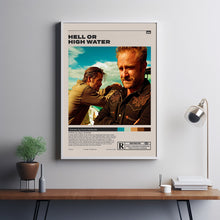 Hell or High Water Poster,David Mackenzie, Minimalist Tv Series, Tv Series