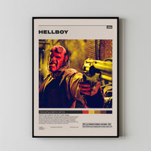Hellboy Poster,Guillermo del Toro, Minimalist Tv Series, Tv Series