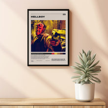Hellboy Poster,Guillermo del Toro, Minimalist Tv Series, Tv Series