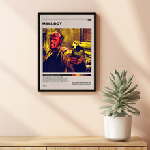 Hellboy Poster, Guillermo del Toro, Minimalist Movie Poster