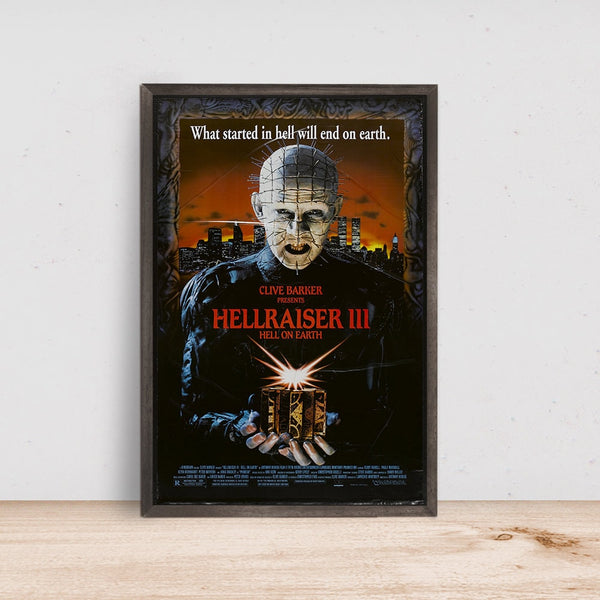 Hellraiser 3 Movie Poster, Room Decor, Home Decor, Art Poster for Gift 1577679372