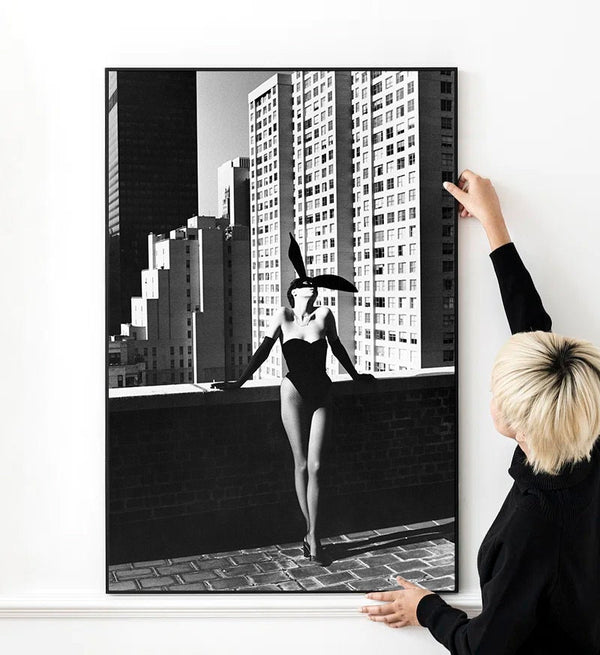 Helmut Newton Poster High Quality Print Photo Wall Art Canvas Cloth Multi size - 8x12''16x24 20x30'' 1526349509
