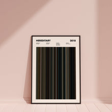 Hereditary Movie Barcode Print, Hereditary Print, Hereditary Poster, Hereditary Wall Art, Horror Movie Posters, Horror Fan, Movie Buff Gift 1617468576