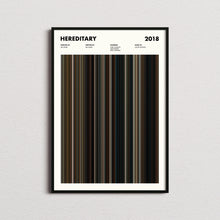 Hereditary Movie Barcode Print, Hereditary Print, Hereditary Poster, Hereditary Wall Art, Horror Movie Posters, Horror Fan, Movie Buff Gift 1617468576