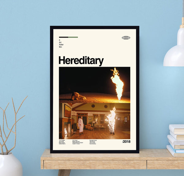 Hereditary Poster, Hereditary Print, Ari Aster, Retro Movie Poster, Modern Poster, Retro Poster, Minimalist Art, Vintage Poster, Wall Decor 1719082226
