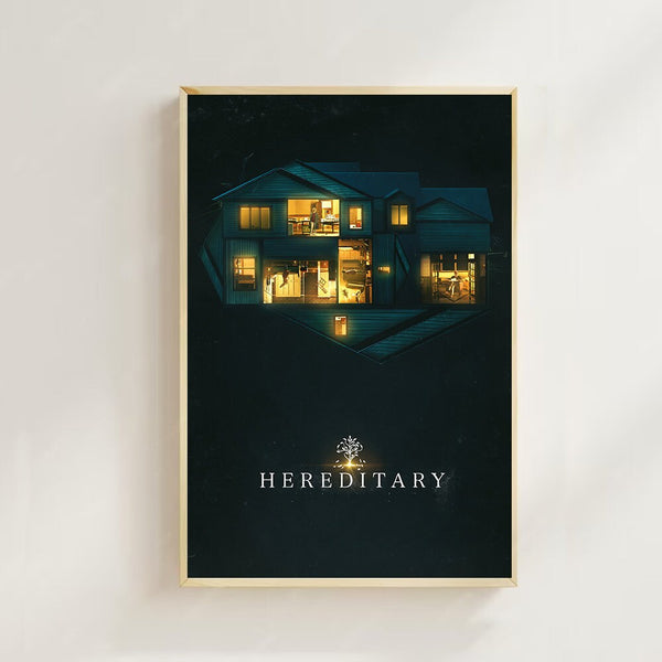 Hereditary (2018)- Movie  Poster (Regular Style) Art Prints,Home Decor, Art Poster for Gift，Canvas Poster