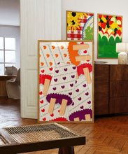 Herman Miller Ice Cream Love Midcentury Modern Print - Wall Art Print 1428475721